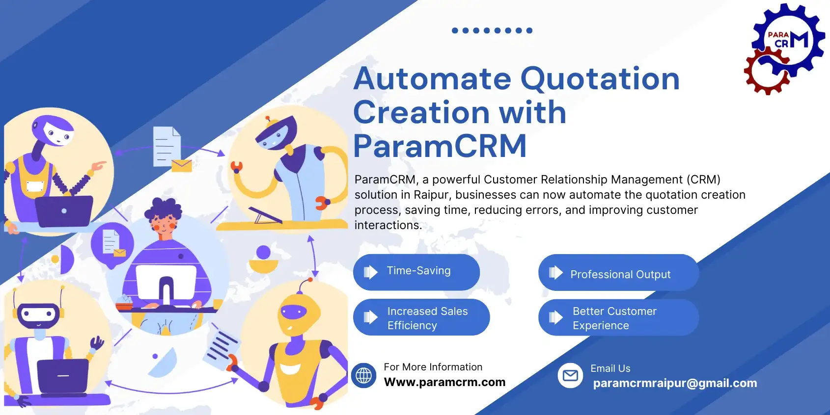 Automate Quotation Creation with ParamCRM in Raipur